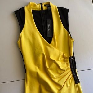 Kenneth Cole yellow dress